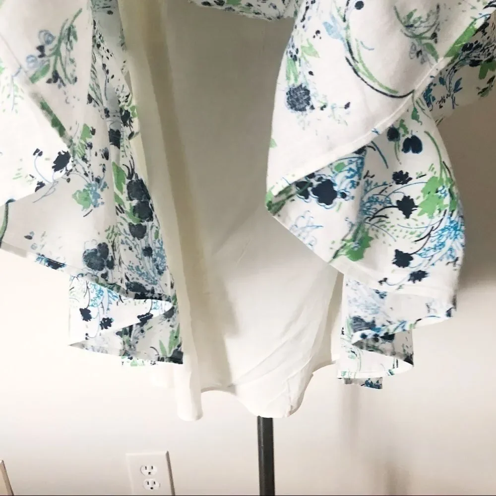 Free People All Mine White floral mini dress